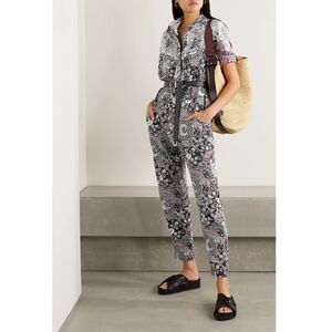 Isabel Marant Etoile Udena Printed Cotton Jumpsuit